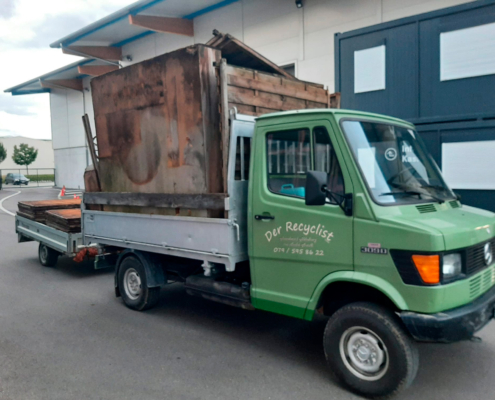 der recyclist - Abholung von Altmetall, Eisen, Messing, Chromnickel, Bronze, Blei, Kupfer und Kabel, Zink oder leichtes Aluminium